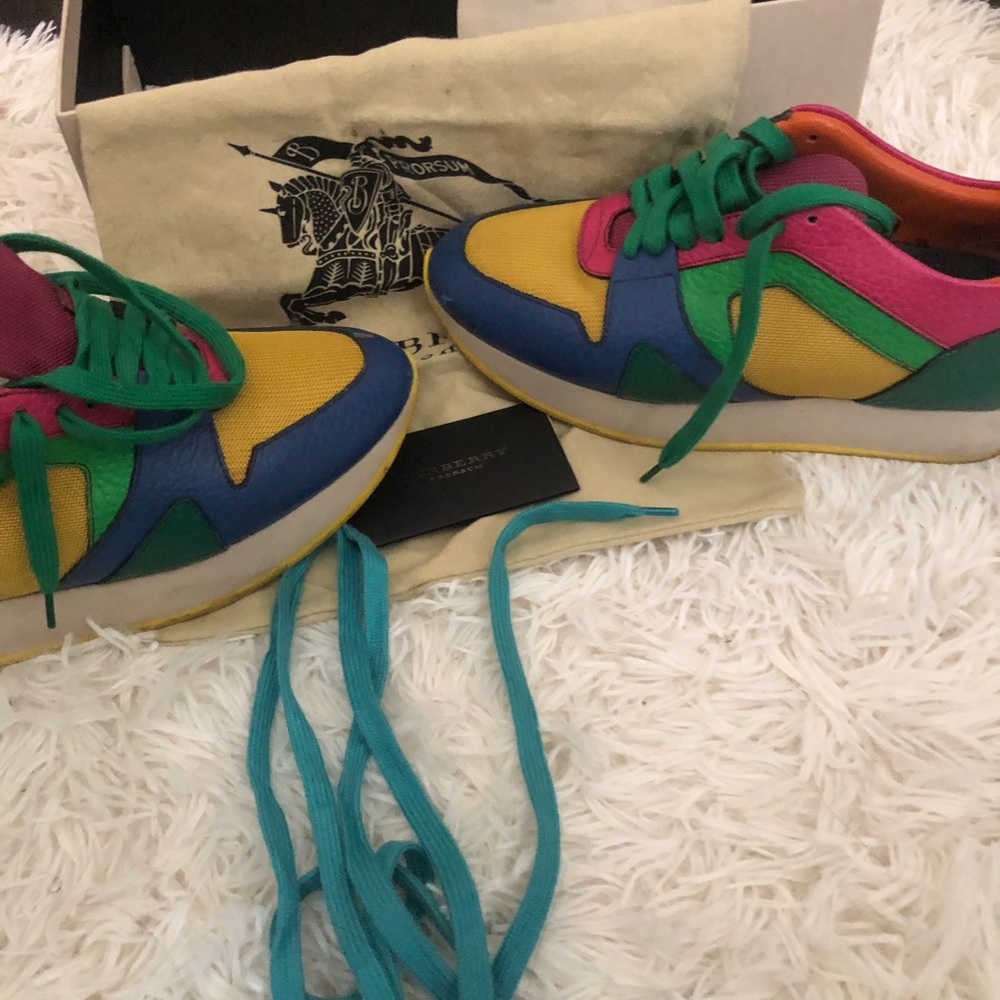 Burberry The field block color sneaker